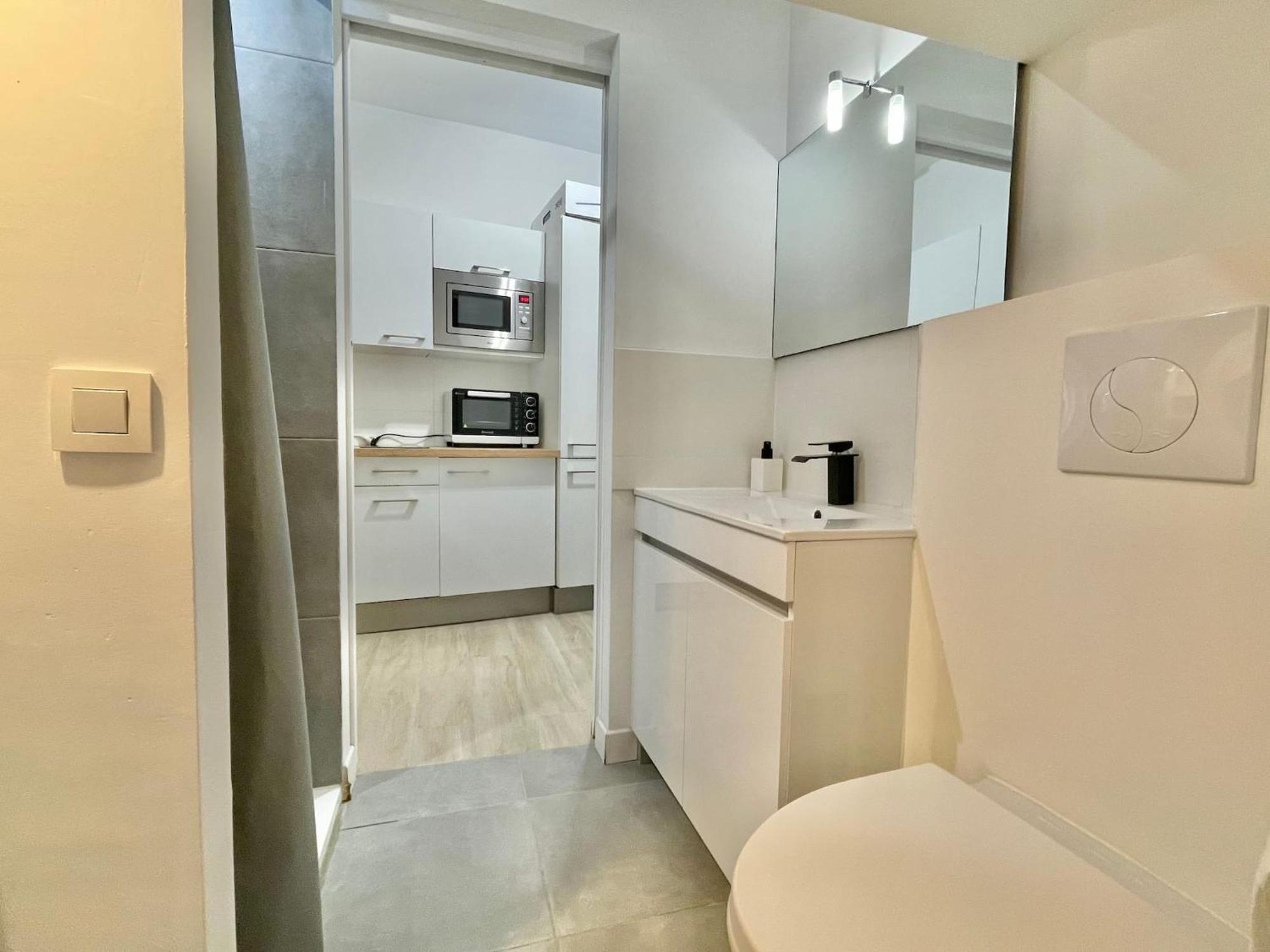 "Charmant Studio Moderne" Centre, Proche Plage Menton Ngoại thất bức ảnh