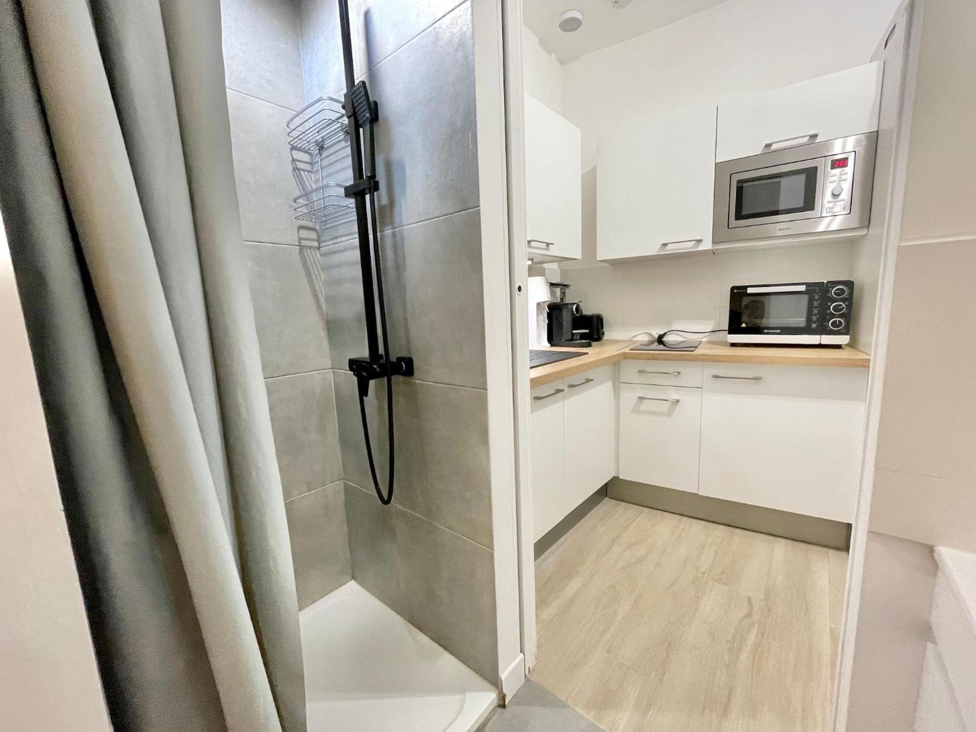 "Charmant Studio Moderne" Centre, Proche Plage Menton Ngoại thất bức ảnh